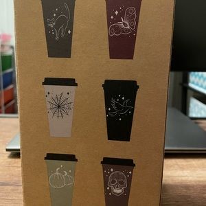 New, Starbucks reusable hot cups. Halloween edition from 2019.